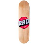 RAD Unisex - Adultos Solid Logo Skateboard Wood, 8.25"