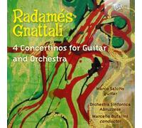 Radames Gnattal Radames Gnattali: 4 Concertinos for Guita (CD) (Importación USA)