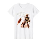 Radar Men from The Moon Vintage Classic Sci-Fi Camiseta gráfica económica, Mujer, Blanco, XL