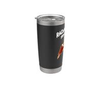 Radar Men from the Moon Vintage Classic Sci-Fi Vaso térmico de acero inoxidable de doble pared