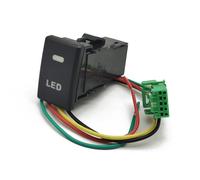 Radar Tanque Combustible Retrovisor Volante Interruptor Botón Calefacción Con Cable Para ISUZU Para MU-X Para D-MAX Para SPARK Elevalunas eléctrico interruptor(LED)