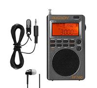 Raddy RF760 - Radio multibanda FM/AM/SW/CB/VHF (UHF)/WX/Air, radio digital recargable con conector para auriculares, antena de cable de 3 m