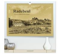 Radebeul - Ein Kalender im Zeitungsstil (hochwertiger Premium Wandkalender 2026 DIN A2 quer), Kunstdruck in Hochglanz: Radebeul - Entdeckungen zwischen Dresden und Meißen