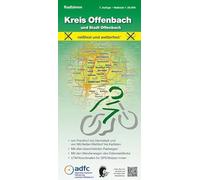 Radfahren - Kreis Offenbach und Stadt Offenbach: Maßstab 1:30.000 - reißfest und wetterfest - von Frankfurt bis Darmstadt und von Mörfelden-Walldorf ... - UTM-Koordinaten für GPS-Nutzer/-innen