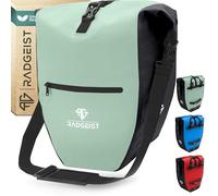 RADGEIST Alforja para portaequipajes - Bolsa para bicicleta portaequipajes - Bolsa portaequipaje impermeable & Bolso bandolera - Bolsa de bicicleta con reflectores