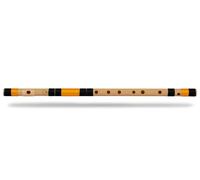Radhe Flutes Fibra de PVC A Sharp Bansuri Base Octava para diestros