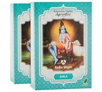 Radhe Shyam Amla Tratamiento Capilar Ayurvédico (Pack 2 x 100 g) Polvo Natural para Cabello Graso, Aporta Volumen, Brillo y Suavidad, Cuidado Capilar Natural