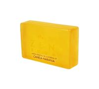 Radhe Shyam Jabón Artesanal Canela Naranja The Zen Ro, Glicerina Natural, 125g, Pieles Grasas