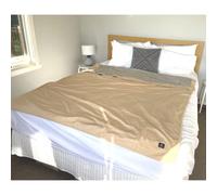 Radia Smart® Manta de cama con protección EMF, manta grande, algodón orgánico, sábana de protección de 57 x 78 pulgadas