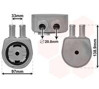 Radiador Aceite Apto para Ford Focus III WA6 2.0 Ecoboost BA7 Land Rover