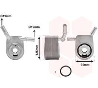 Radiador Aceite con Accesorios para Ford Focus II Cabriolet Da _ Hcp Dp 1.6 Ti C