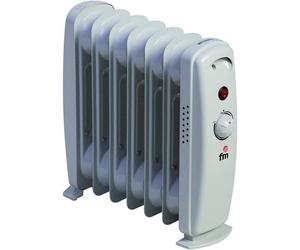 Radiador Aceite Fm Calefacción RW-Mini 900W compacto con control giratorio y termostato