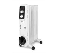 Radiador de Aceite Orbegozo RL 2000/ 3 Potencias/ 2000W/ 9 Elementos Caloríficos