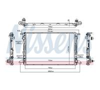 Radiador Agua Radiador Motor Para Audi A6 Avant Q5 C8 4A5 FYB FYG 4N2 4N8