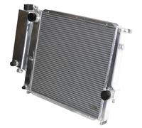 Radiador Aluminio 3 Filas Sin Tapa Transmisión Manual Para E36 318i 318is 325i M3 Z3 M42 M40 M50 M52 M54 1991-2002 JUNOOS