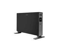 BLACK+DECKER - Convector BXGD2200E 2000W | Radiador Eléctrico | 2 Niveles de Potencia | Pantalla LED | Temporizador 24h | Protección Sobrecalentamiento | Antihielo | Asa Transporte | Negro