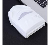 Radiador Blanco Portátil para succión lateral USB en Plástico