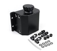 Radiador Botella De Tanque De Agua De Recuperación De Desbordamiento De Radiador Refrigerante Universal De Aluminio De 1L Con Tapa Accesorios Para Coche