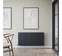 Radiador Convector de Diseño Tipo 21 (Horizontal) - 600mm x 1190mm - Antracita - Alpha