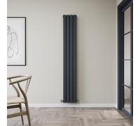 Radiador Convector de Diseño - Vertical Tipo 21 - 1780mm x 280mm - Antracita - Alpha by Hudson Reed