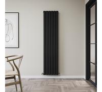 Radiador Convector de Diseño - Vertical Tipo 21 - 1780mm x 420mm - Negro - Alpha by Hudson Reed