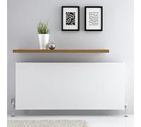Radiador Convector Horizontal con Panel Doble Plus - Blanco - 600mm x 1400mm x 72,5mm - 1819 Vatios - Type 21