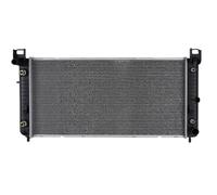 Radiador de 34 pulgadas compatible con Silverado 1500 2500 Suburban Tahoe y Escalade EXT con motores 4.8L 5.3L 6.0L (2002-2013)