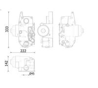 Radiador de aceite, aceite motor MAHLE CLC 310 000S