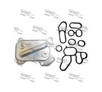 SIDAT Radiador de aceite, aceite motor para FIAT: Punto, 500, Doblo, Panda, Linea, Strada, Idea, Qubo, Fiorino & ALFA ROMEO: Mi.To (Ref: 590060)