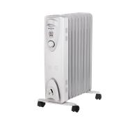 Radiador de aceite compacto 1500W, 7 elementos, 3 potencias, RAC7-1500