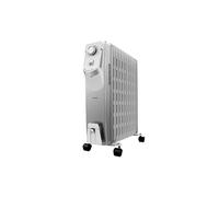 Radiador de aceite de 11 módulos, 2500 w y tecnología 360º con 3 ni