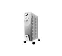 Cecotec Radiador Eléctrico de Aceite ReadyWarm 9000 Space 360. 9 Módulos, Bajo Consumo, 2000 W, 3 Niveles, Recogecables, Tecnología 360, Sistema de Seguridad, 22 m2