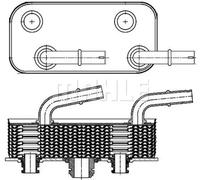 MAHLE CLC 180 000S Radiador de aceite transmisión automática