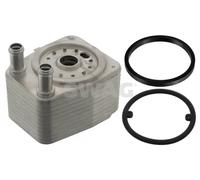 SWAG Enfriador de aceite 30 10 0746 TOURAN (1T1, 1T2) GOLF VI (5K1) 120mm 98mm