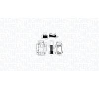 Radiador de aceite del motor 350300003900 MAGNETI MARELLI para BMW 3 Touring 3 1