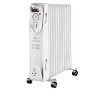 radiador de aceite, energio 2500, 11 elementos, 2500w, blanco (sytech)