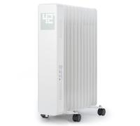KLARSTEIN Radiador Aceite Bajo Consumo, Calefaccion Electrica de Bajo Consumo de Aceite para Casa, Termostato 2500 W, Calentador de Habitación Portátil, Control de WiFi/App, Radiadores Inteligentes