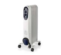 Radiador de Aceite Nedis HTOI30WT7 1500W 7 Elementos Portátil Blanco