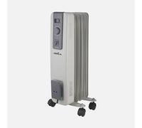 ABRILA Radiador Aceite Acebuche 1500W/2000W/2500w Gris 3pot.7/9/11elementos, Antivuelco.termost.ajustsble.protección.seguridad 54,5x44x24cm