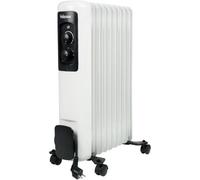 Enfriador de Aceite 1500W 9 Elementos (Blanco) - TRISTAR