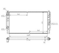 Radiador de agua 620 264 HART