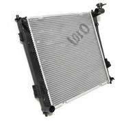 Radiador de agua Aletas refrigeración soldadas 019-017-0022-B ABAKUS