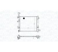 Radiador de agua Aletas refrigeración soldadas 350213165400 MAGNETI MARELLI