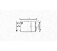 MAGNETI MARELLI 350213216400 Radiador, refrigeración del motor