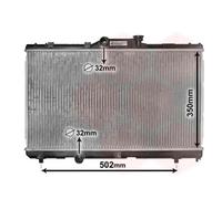 VAN WEZEL 53002147 Radiador, refrigeración del motor