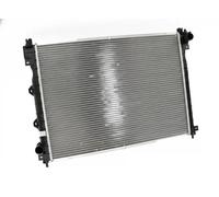 Radiador de agua Aletas refrigeración soldadas 53096 NRF para LAND ROVER