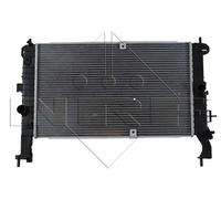 Radiador de agua Aletas refrigeración soldadas 53475 NRF para OPEL
