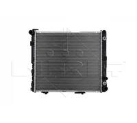 Radiador de agua Aletas refrigeración soldadas 58164 NRF para MERCEDES-BENZ