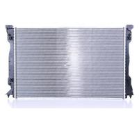 Radiador de agua Aletas refrigeración soldadas 60231A NISSENS para AUDI A6 C6