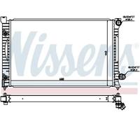 Radiador de agua Aletas refrigeración soldadas 60424 NISSENS para AUDI A6 C5
